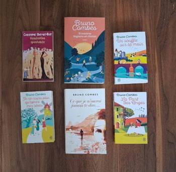 Lot de 6 romans dont 5 de Bruno Combes