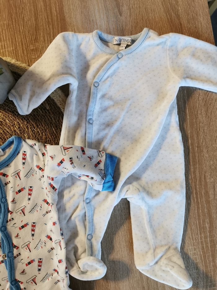 Lot pyjamas léger 1 mois - photo numéro 4