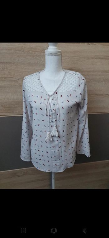 Blouse longues manches