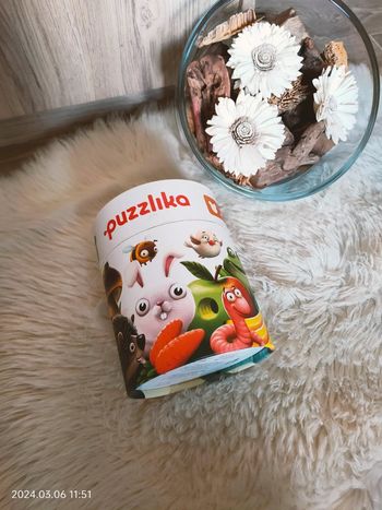 Puzzle Inna qui mange quoi?