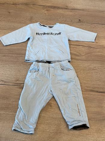 Ensemble jogging réversible 12 mois timberland