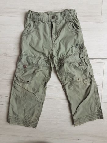 Vêtement garçon pantalon vert 3 ans
