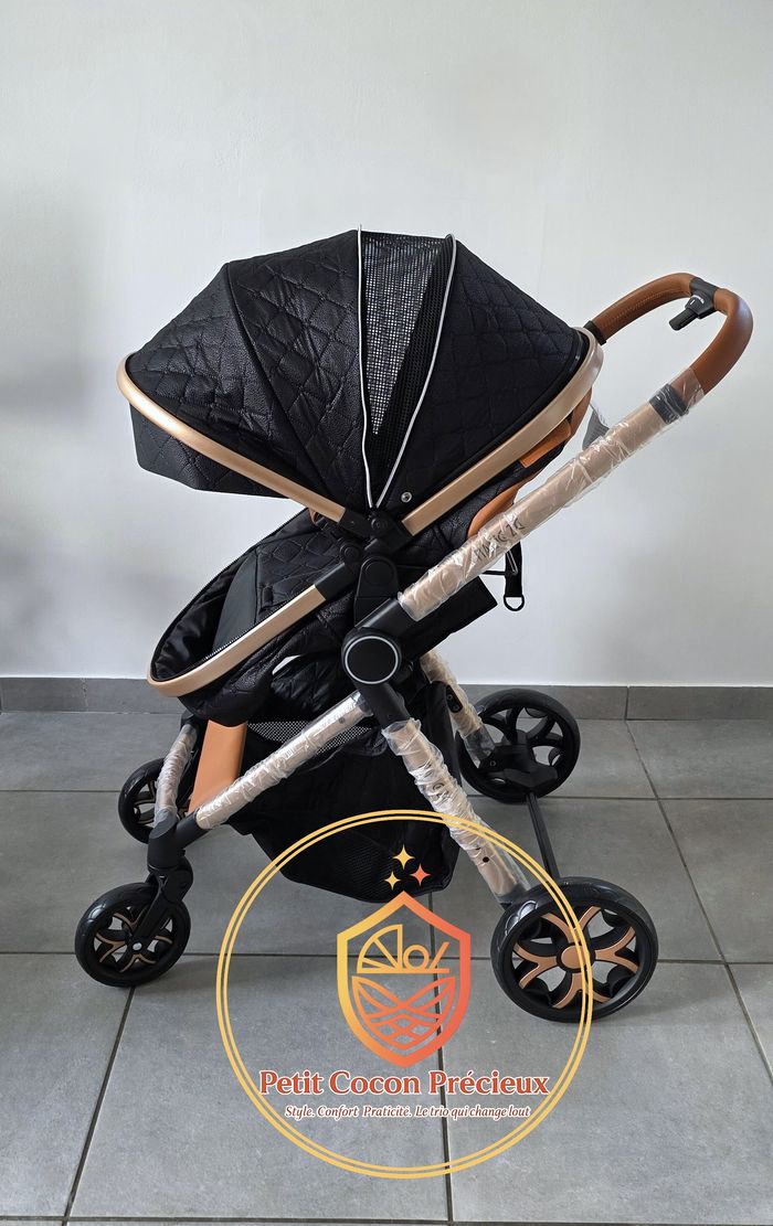 Poussette 3-en-1 Magic ZC Noir / Neuve / Vendeuse déclarée dans la puériculture. - photo numéro 7