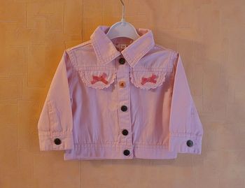 Belle veste en jean bébé fille