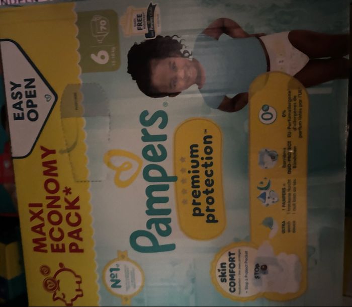Couche Pampers taille 6 premium