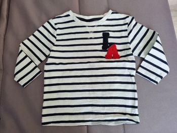 T-shirt manche longue TAO 2 ans