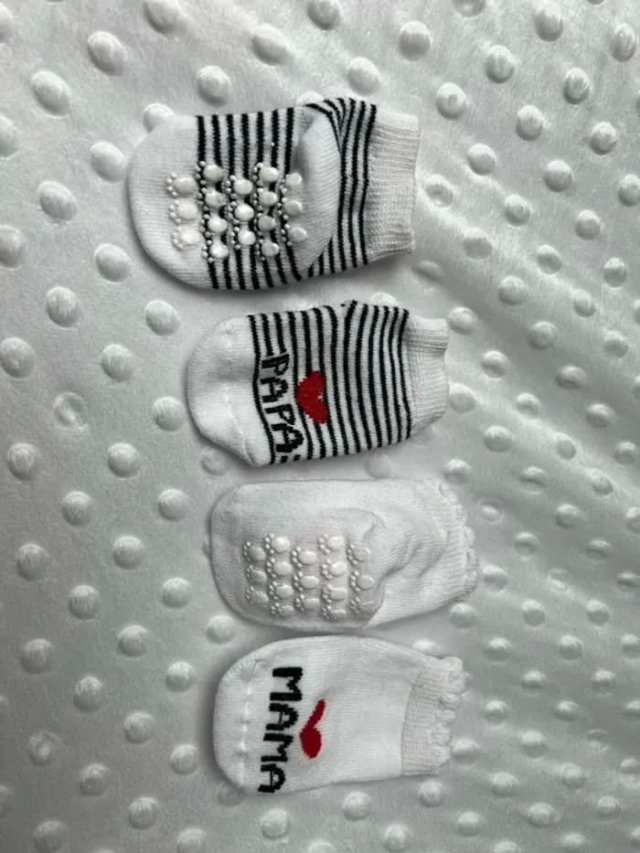 chaussettes nouveau né - photo numéro 2