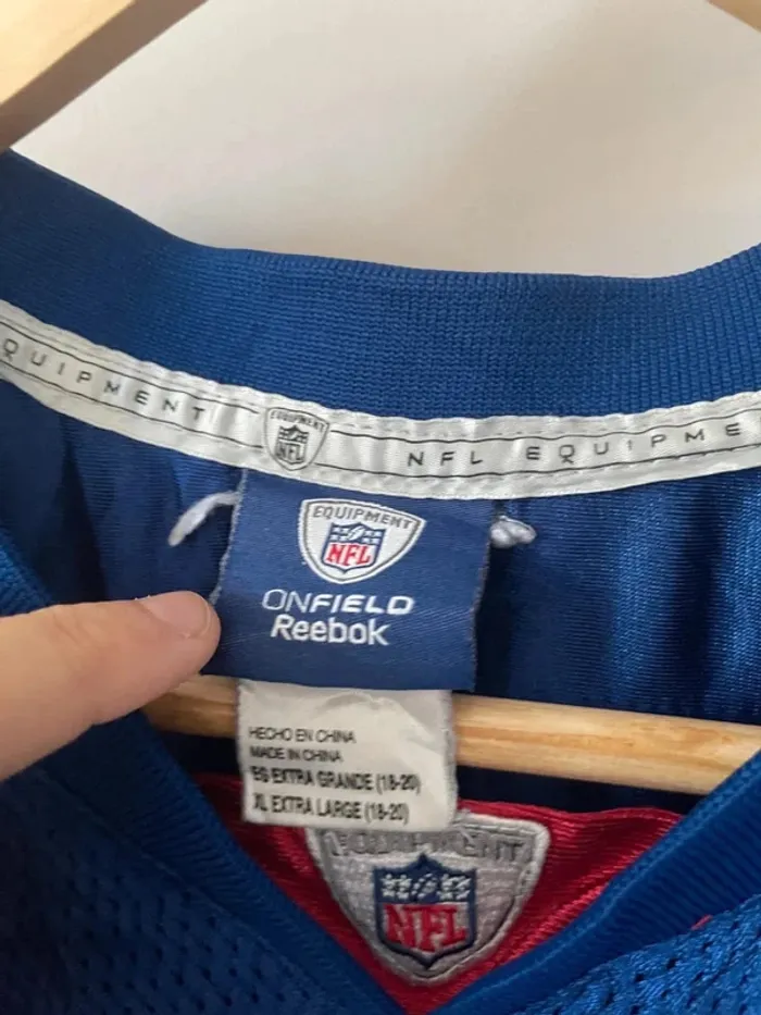 Reebok Maillot NFL jersey 🏈 #10 Manning New York Giants Mens S - photo numéro 5
