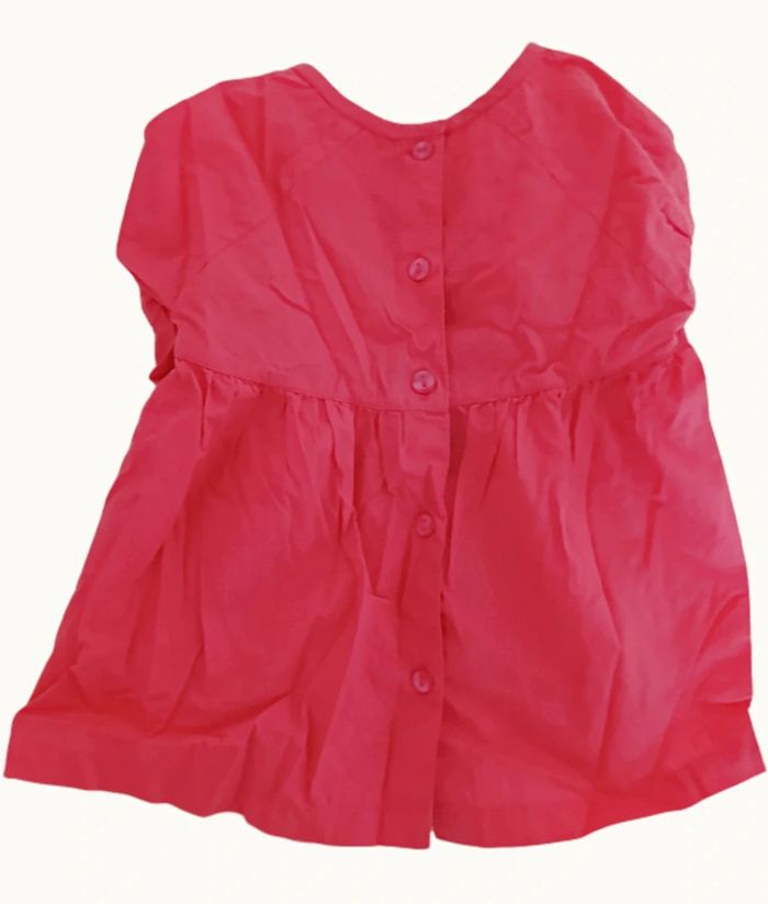 Blouse brodée bébé. 12 mois. DPAM. - photo numéro 3