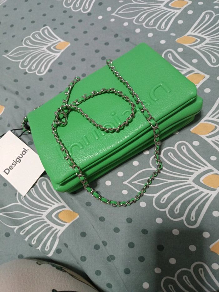 Sac à main Desigual vert - photo numéro 2