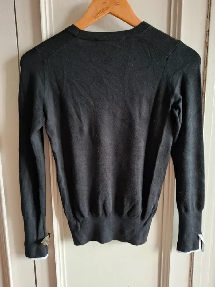 Pull fin contrasté Zara - photo numéro 2