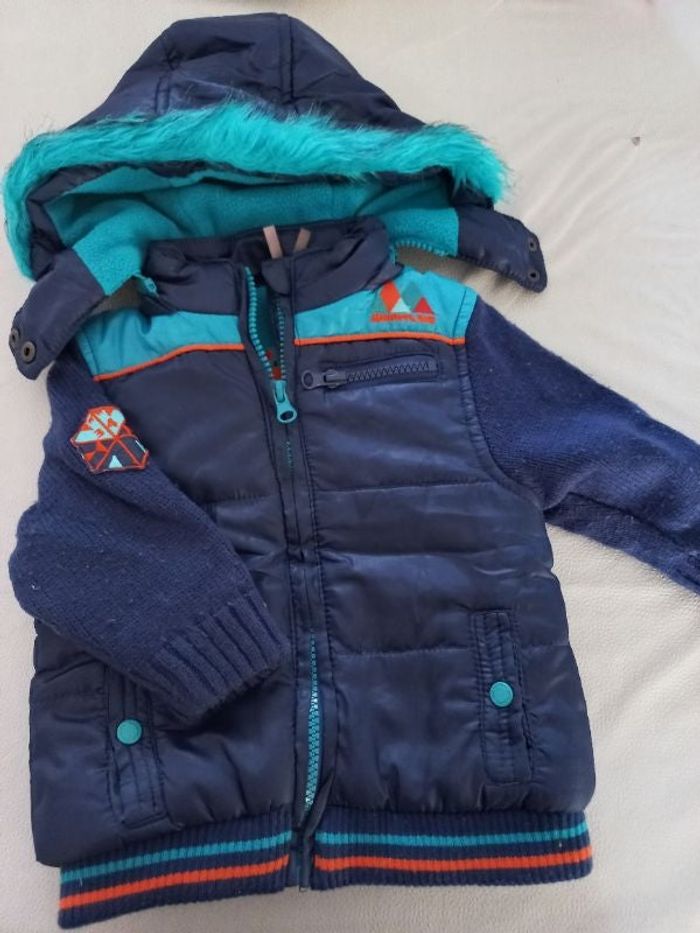 Doudoune gilet fourré