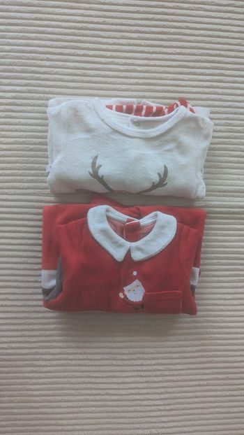 Lot pyjama Noël 9 mois