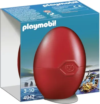 Playmobil 4942 Pirate avec barque et trésor Oeuf de Pâques