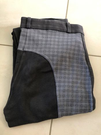 Pantalon d’équitation gris