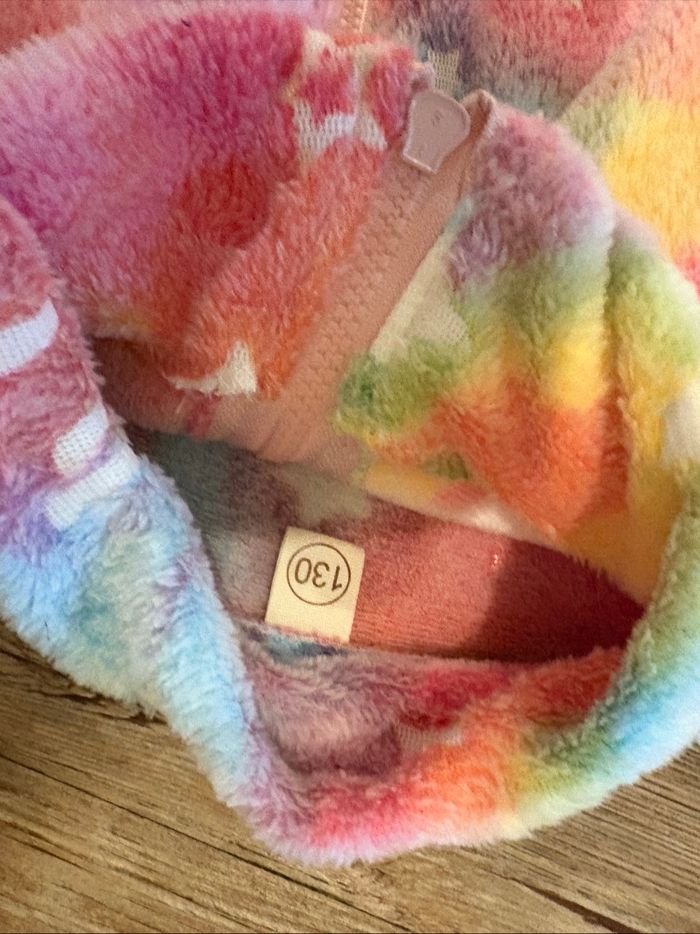 Gilet Polaire licorne multicolore 130 cm - photo numéro 3