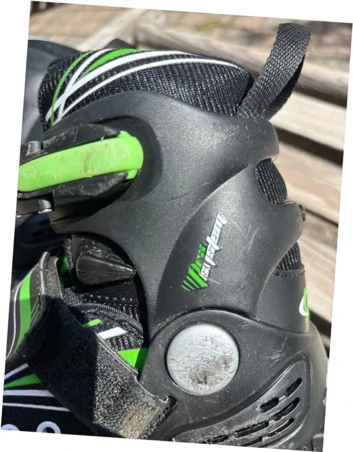 Patins à Roulettes Optimum - Taille Réglable 28-31 - Idéaux pour Débuter ! 🚀 - photo numéro 2