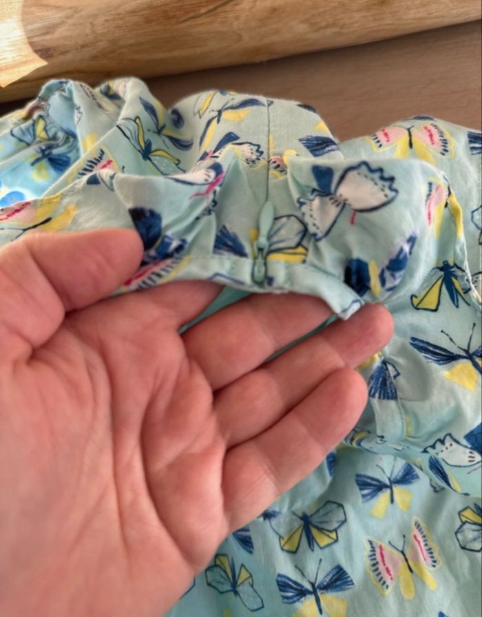 Robe cérémonie bleue taille 2-3ans - photo numéro 8