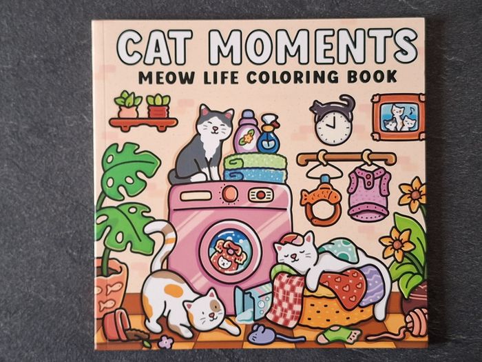 Livre de coloriage “Cat Moments”
