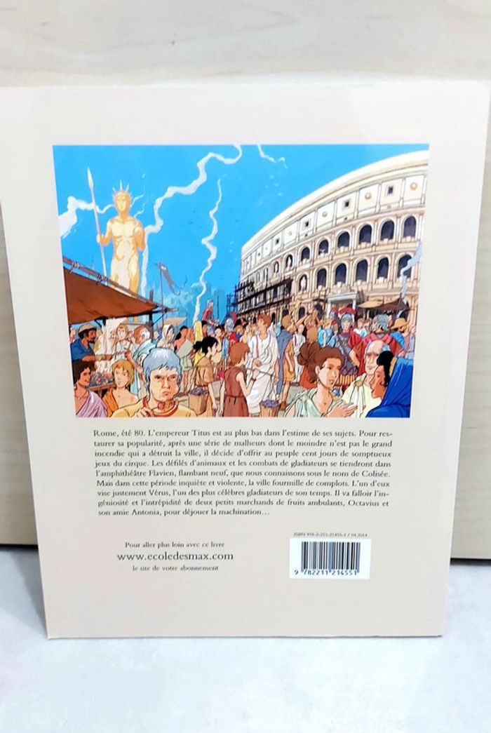 🌺 Livre (école des loisirs) : Octavius et le gladiateur - photo numéro 5