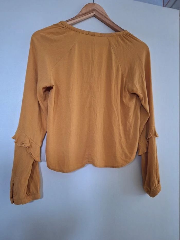 Petit haut taille S coloris moutarde - photo numéro 6