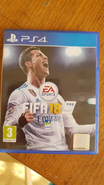 Ps4 jeux FIFA 18