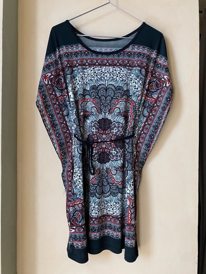 Tunique à motifs vintage 2000’ M/L - photo numéro 3