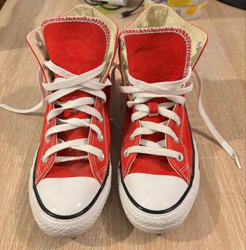 Converse Chuck Taylor All Star montantes – Rouge classique – Taille 39