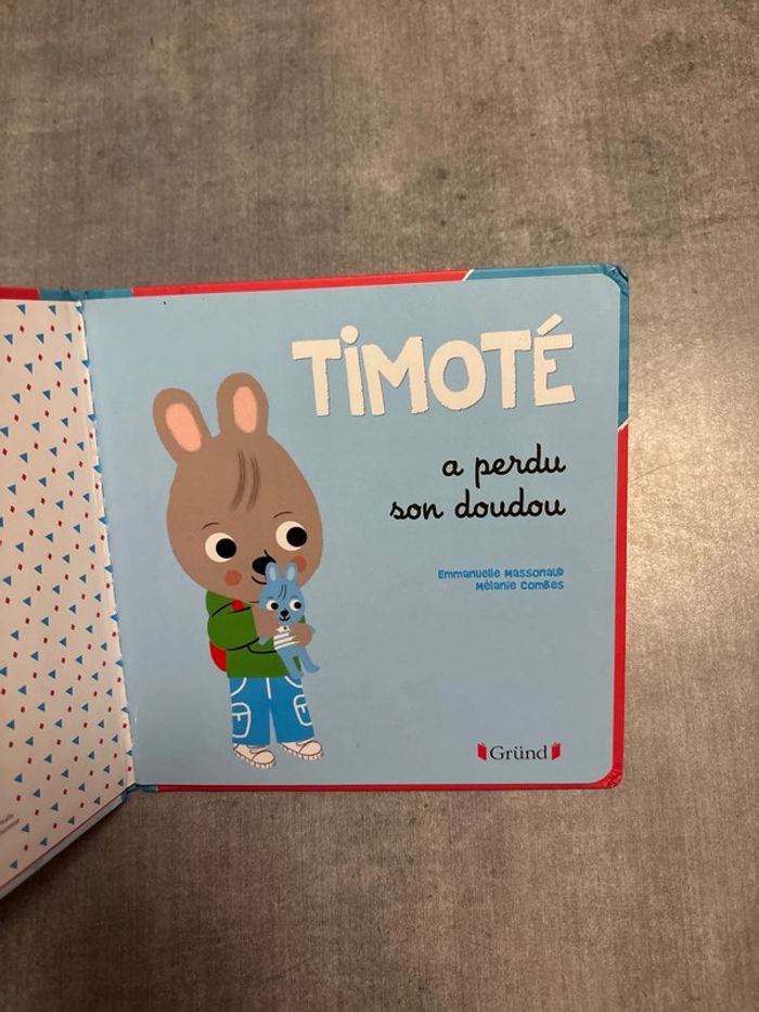 Livre timote a perdu son doudou - photo numéro 2