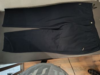 Pantalon bleu marine droit femme taille 54