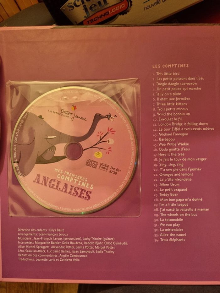 Mes premières comptines anglaises - photo numéro 4