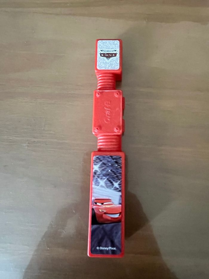 Étui brosse à dents rouge Cars