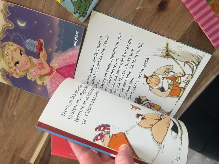 lot 5 livres enfant jeunesse premières lectures 6 ans - photo numéro 3