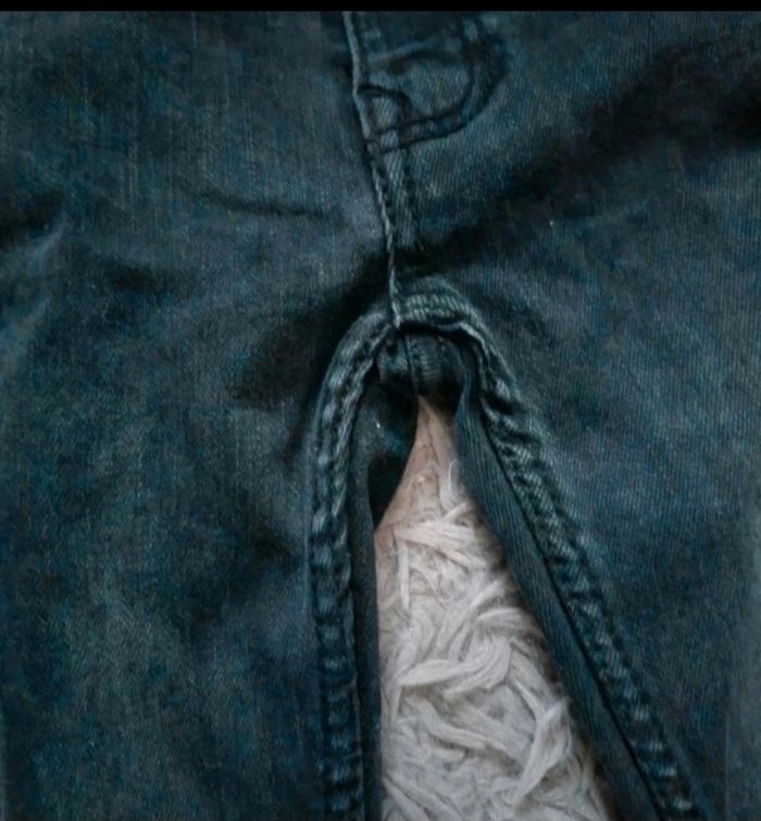 Jeans effet délavé super skinny 6ans mixte - photo numéro 7