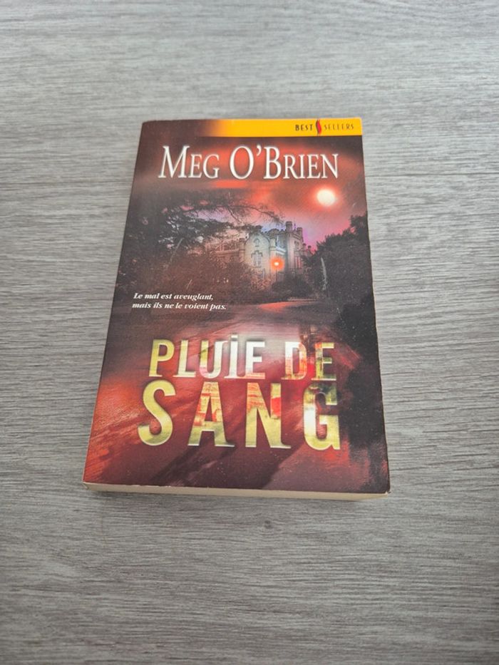 Pluie de sang Meg O'brien