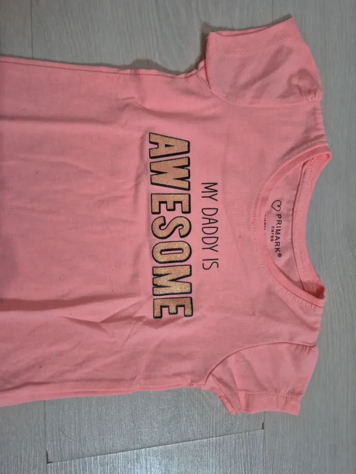 T-shirt rose flash - photo numéro 2