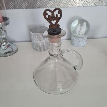 Magnifique carafe cœurs