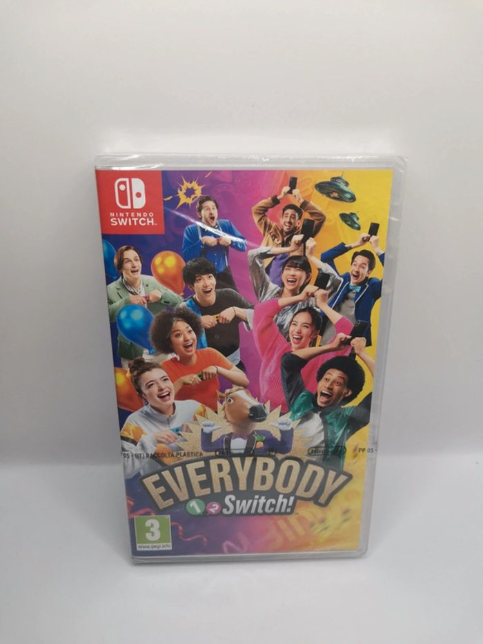 Jeu Nintendo switch everybody 1-2 switch neuf sous blister