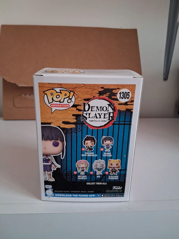 Figurine Funko Pop Kanao Tsuyuri 1305 GITD Demon Slayer - photo numéro 3