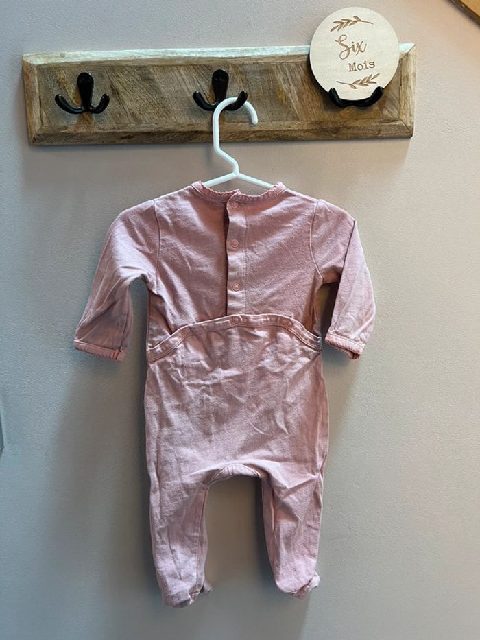 Pyjama mi saison rose 6 mois - photo numéro 4