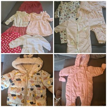Lot vêtements bébé