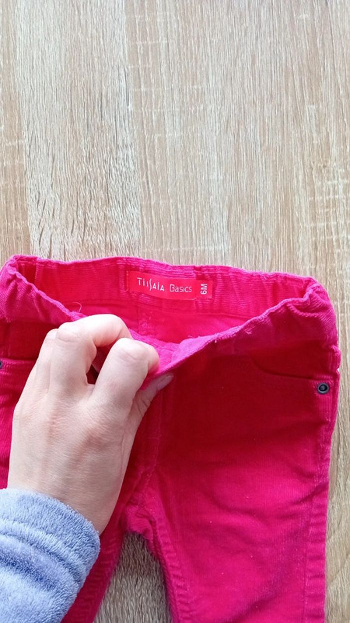 Pantalon fille 6 mois - photo numéro 2