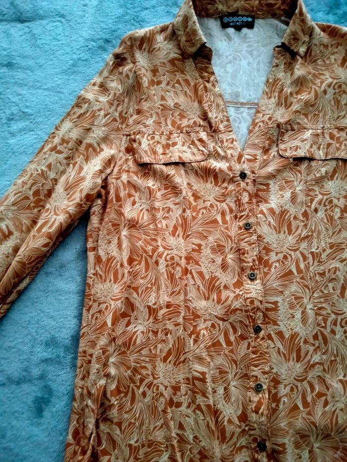 Chemise camel Bonobo - photo numéro 4