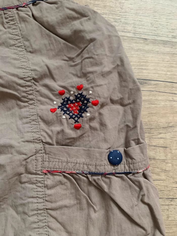 Robe hiver doublé et teeshirt ML 9 mois - photo numéro 4