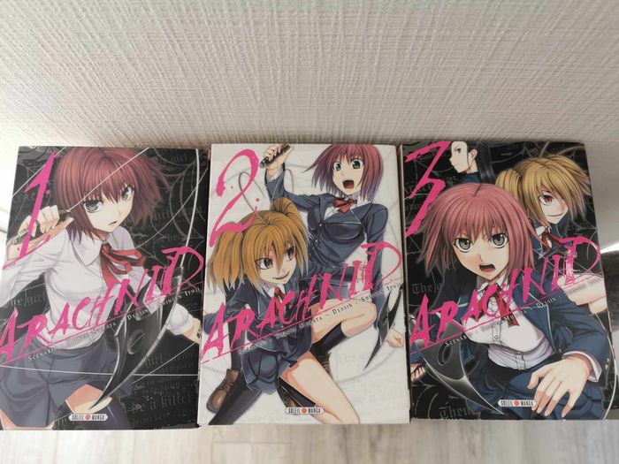 Manga arachnid tomes 1 a 3