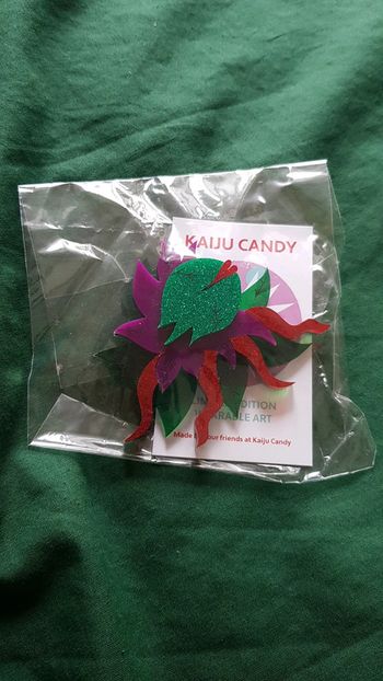 broche kaiju candy venus fly trap