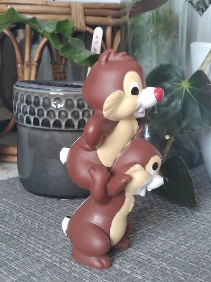 Figurine Jeu de bain Tic et Tac Chip and Dale Disney Disneyland écureuil squirrel - photo numéro 4