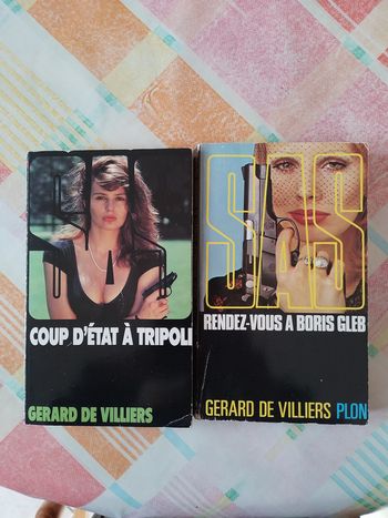2 livres sas coup d'etat a tripoli et rendez vous a boris gleb