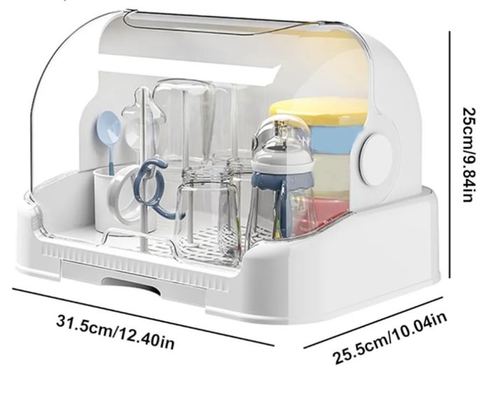 Égouttoir à biberons + biberons - photo numéro 7