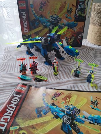 Lego Ninjago Le cyber dragon de Jay 71711